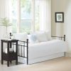 6-Piece Farmhouse Country Cottage Quilted White Reversible Daybed Cover Set